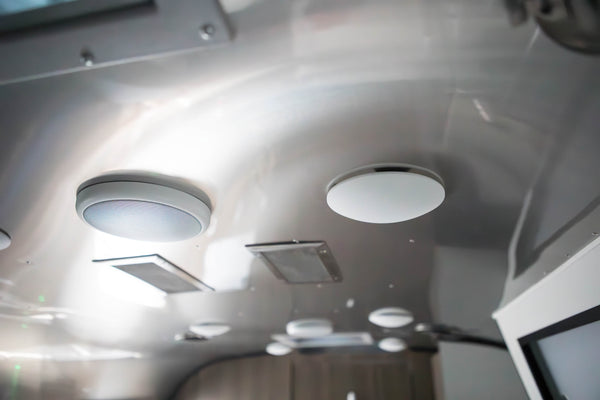 AirShade For Airstream, Soft Lighting, Ceiling Puck Lights, LED, Lampshade