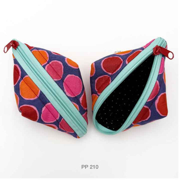 Pea Pods, Fabric, Coin Purse, Small Storage Pouch, Handcrafted