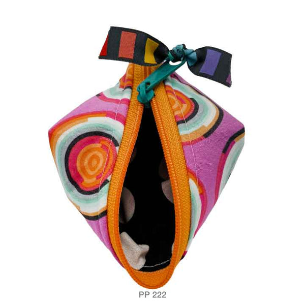 Pea Pods, Fabric, Coin Purse, Small Storage Pouch, Handcrafted